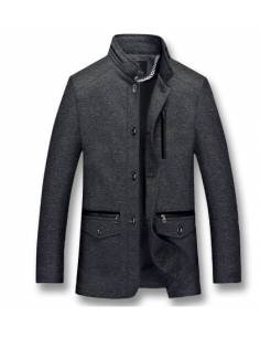 Veste automne col mao