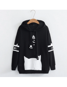 Sweat à capuche Kitty