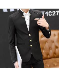 Veste costume col mao