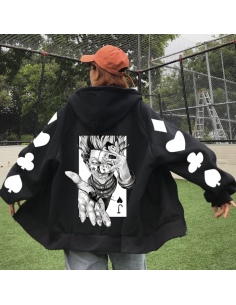 Sweats à capuche Zippé Hisoka