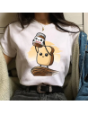 T-shirt chokorēto Kawaii