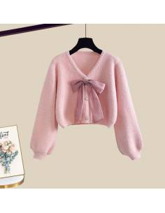 Cardigan Doux Pinku