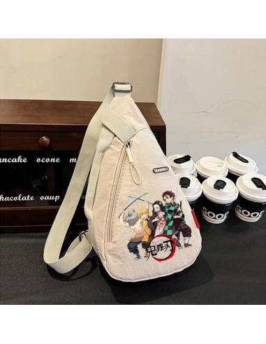 Sacoche Bandoulière Beige – Demon Slayer